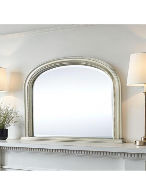 Yearn Arched Gilt Frame Overmantel Wall Mirror, 79 x 112cm - image 1