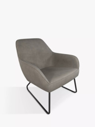 John Lewis Form Accent Chair, Black Metal Leg - thumbnail 1