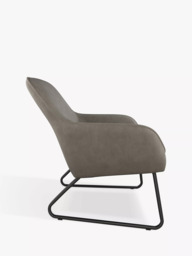 John Lewis Form Accent Chair, Black Metal Leg - thumbnail 3