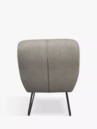 John Lewis Form Accent Chair, Black Metal Leg - thumbnail 4