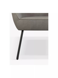John Lewis Form Accent Chair, Black Metal Leg - thumbnail 6