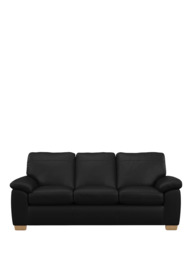John Lewis Camden Grand 4 Seater Leather Sofa, Light Leg - thumbnail 5