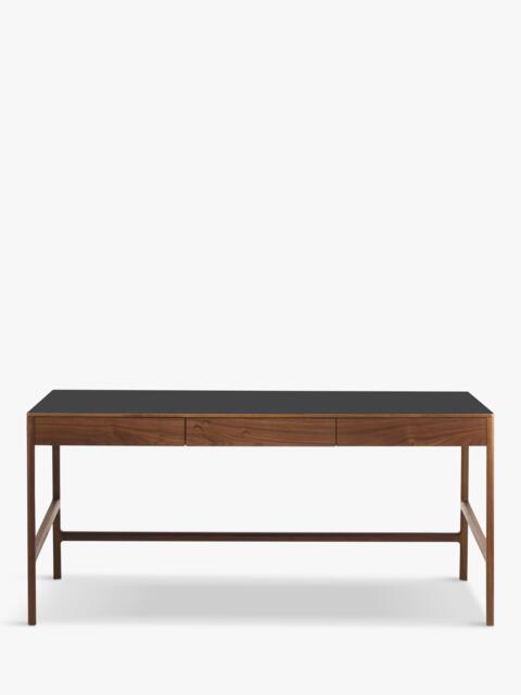 The Conran Shop Domus 3 Drawer Desk, 60cm, Walnut - image 1