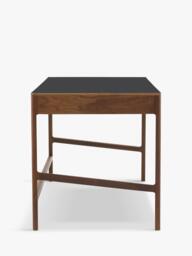 The Conran Shop Domus 3 Drawer Desk, 60cm, Walnut - thumbnail 3