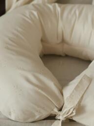 Avery Row Cotton Nursing Pillow, Wild Chamomile - thumbnail 4
