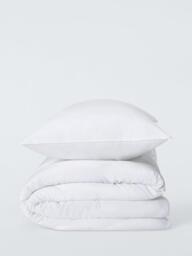 John Lewis Anti-Allergy Duvet, 10.5 Tog & Standard Pillow, Medium Student Bundle - thumbnail 1