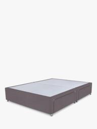 John Lewis Non-Sprung Upholstered 4 Drawer Divan Base, King Size - thumbnail 1