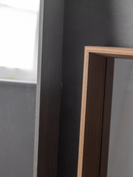 Gallery Direct Comet Rectangular Wood Frame Mirror, 104 x 74cm - thumbnail 3