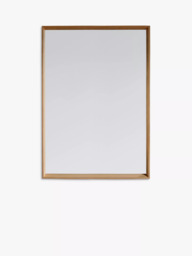 Gallery Direct Comet Rectangular Wood Frame Mirror, 104 x 74cm - thumbnail 1
