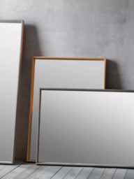 Gallery Direct Comet Rectangular Wood Frame Mirror, 104 x 74cm - thumbnail 2