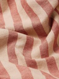 Piglet in Bed Pembroke Stripe Linen Blend Flat Sheet - thumbnail 3