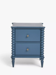 John Lewis Bobbin 2 Drawer Bedside Table - thumbnail 2