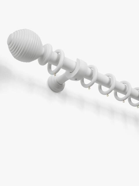 John Lewis Beehive Wooden Curtain Pole Kit, Dia.35mm - image 1