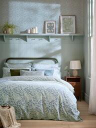 William Morris At Home Willow Bough Reversible Duvet Cover Set - thumbnail 1