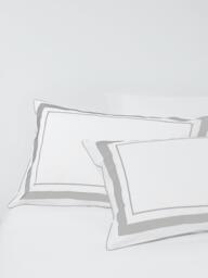 John Lewis Sloane Pure Cotton Percale Duvet Cover Set, 200 Thread Count - thumbnail 3