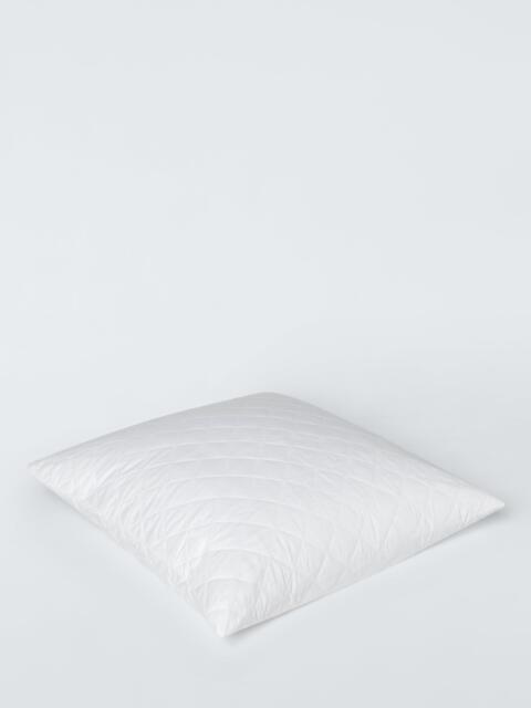 John Lewis Natural Cotton Quilted Square Pillow Protector - image 1