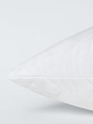 John Lewis Natural Cotton Quilted Square Pillow Protector - thumbnail 2