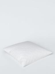 John Lewis Natural Cotton Quilted Square Pillow Protector - thumbnail 1