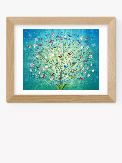 EAST END PRINTS Fiona Watson 'The Singing Tree' Framed Print
