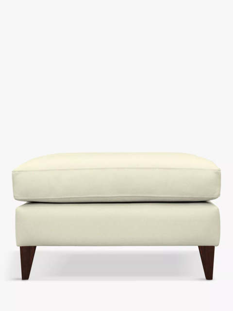 G Plan Vintage The Seventy Two Leather Footstool, Dark Leg - image 1