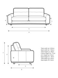 G Plan Vintage The Seventy One Large 3 Seater Sofa - thumbnail 2