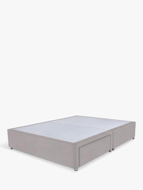 John Lewis Non-Sprung Upholstered 2 Drawer Divan Base, Small Double - image 1