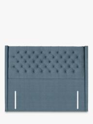 John Lewis Margot Winged Full Depth Upholstered Headboard, Double