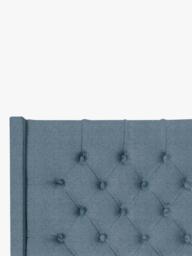 John Lewis Margot Winged Full Depth Upholstered Headboard, Double - thumbnail 3