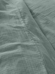 John Lewis Cotton Muslin Duvet Cover Set - thumbnail 3