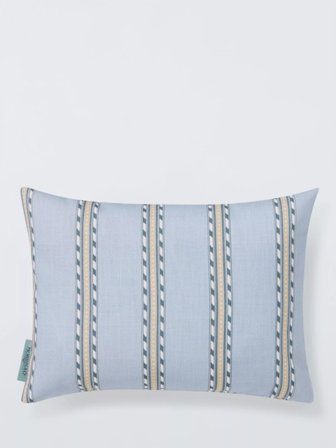 Morris & Co. Holland Park Stripe Indoor/Outdoor Cushion, Blue - image 1