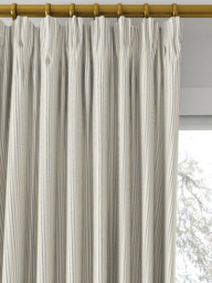 Clarke & Clarke Maryland Made to Measure Curtains or Roman Blind, Ochre/Charcoal - thumbnail 2