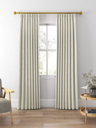 Clarke & Clarke Maryland Made to Measure Curtains or Roman Blind, Ochre/Charcoal - thumbnail 3