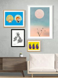 EAST END PRINTS Philip Sheffield 'The British Isles' Framed Print - thumbnail 2
