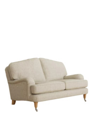 Laura Ashley Lynden Small 2 Seater Sofa, Oak Leg - thumbnail 1