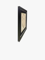 Brookpace Lascelles 'Pop Floral I' Framed Print, 49 x 49cm, Black/Cream - thumbnail 2