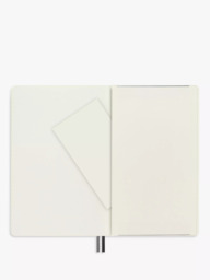 Moleskine Large Expanded Soft Cover Ruled Notebook, Black - thumbnail 5