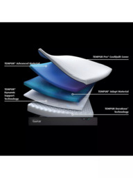 TEMPUR Pro® CoolQuilt Memory Foam Mattress, Medium Tension, Double - thumbnail 5