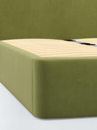 John Lewis Alice Drawer End Upholstered Bed Frame, Double - thumbnail 4