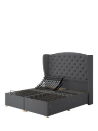 TEMPUR® Suffolk Adjustable Disc Continental 4 Drawer Divan Base, King Size - thumbnail 3