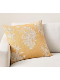 Pottery Barn Summer Breeze Cushion Cover, Gold - thumbnail 1