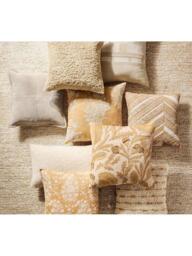 Pottery Barn Summer Breeze Cushion Cover, Gold - thumbnail 5