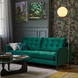John Lewis Cotton Velvet Cushion - thumbnail 5
