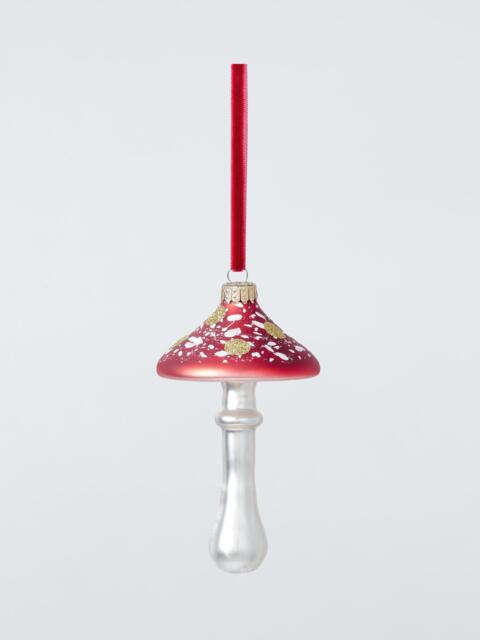 John Lewis The Curator Mushroom Bauble, Red/Gold - image 1
