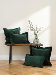 Truly Lombard Velvet Rectangular Cushion Cover - thumbnail 2