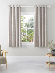 John Lewis Jouvene Weave Pair Blackout/Thermal Lined Eyelet Curtains - thumbnail 4