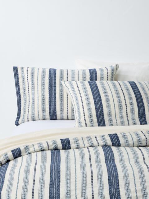 John Lewis Barfield Pure Cotton Weave Duvet Cover Set - image 1
