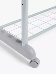 John Lewis Double Height Adjustable Clothes Rail - thumbnail 5