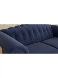 Laura Ashley Gloucester Medium 2 Seater Sofa, Teak Leg - thumbnail 2