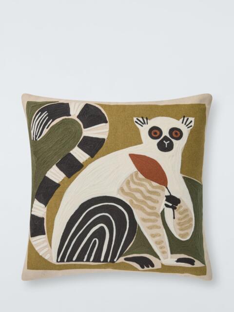John Lewis Lotta Cushion, Khaki Green - image 1