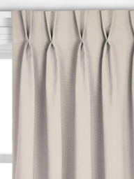John Lewis ANYDAY Arlo Made to Measure Curtains or Roman Blind, Putty - thumbnail 4